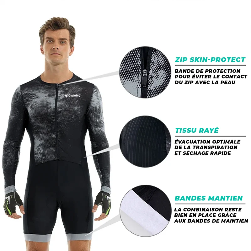 Tenue de Triathlon Homme - Moonlight