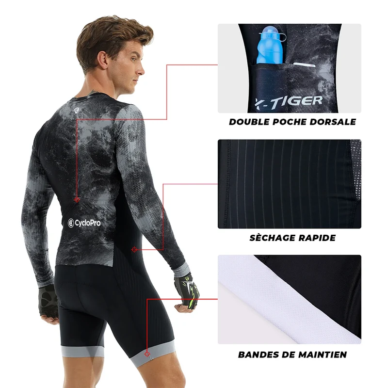 Tenue de Triathlon Homme - Moonlight
