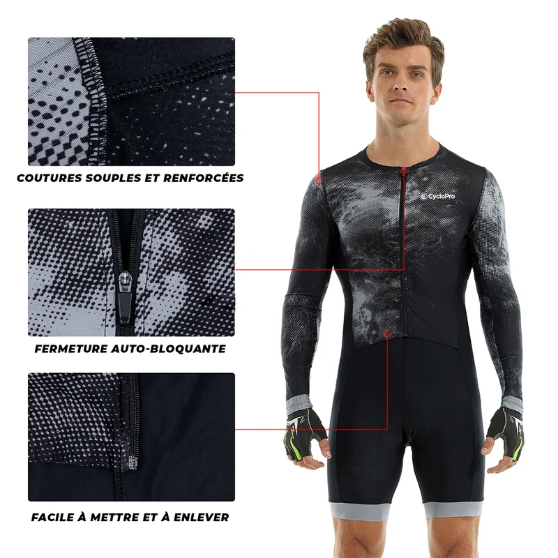 Tenue de Triathlon Homme - Moonlight