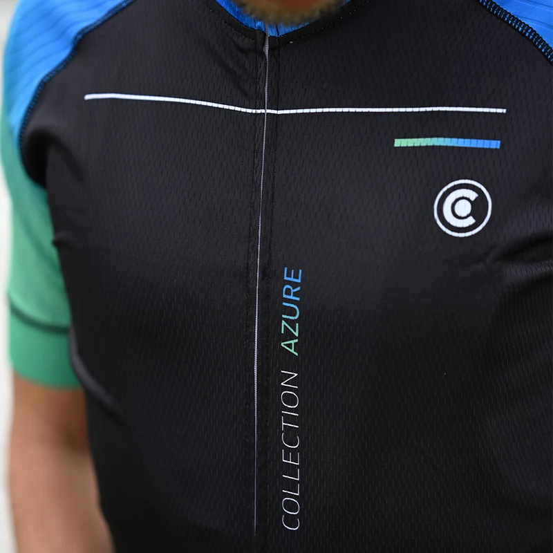 Tenue De Cyclisme Bleue - Collection Azure