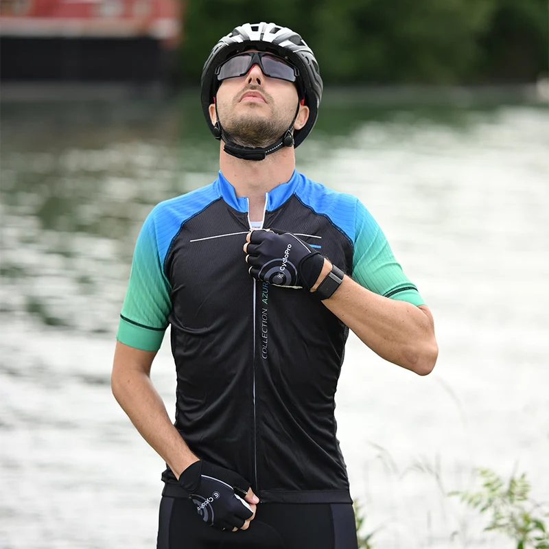 Tenue De Cyclisme Bleue - Collection Azure