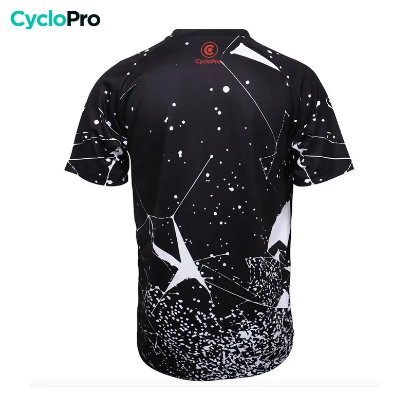 Maillot Vtt homme manche courte noir et rouge | AgilityMax
