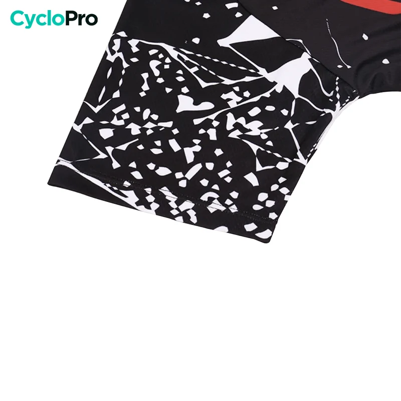 Maillot Vtt homme manche courte noir et rouge | AgilityMax