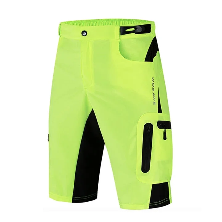 Short VTT Homme Jaune Fluo | AgilityMax