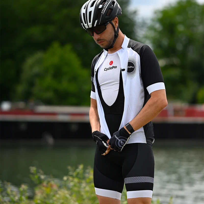 Tenue De Cyclisme Été Blanche - Collection Eklïps