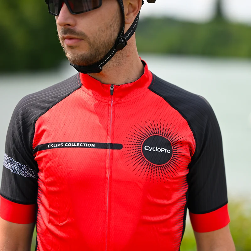 Tenue De Cyclisme Été Rouge - Collection Eklïps