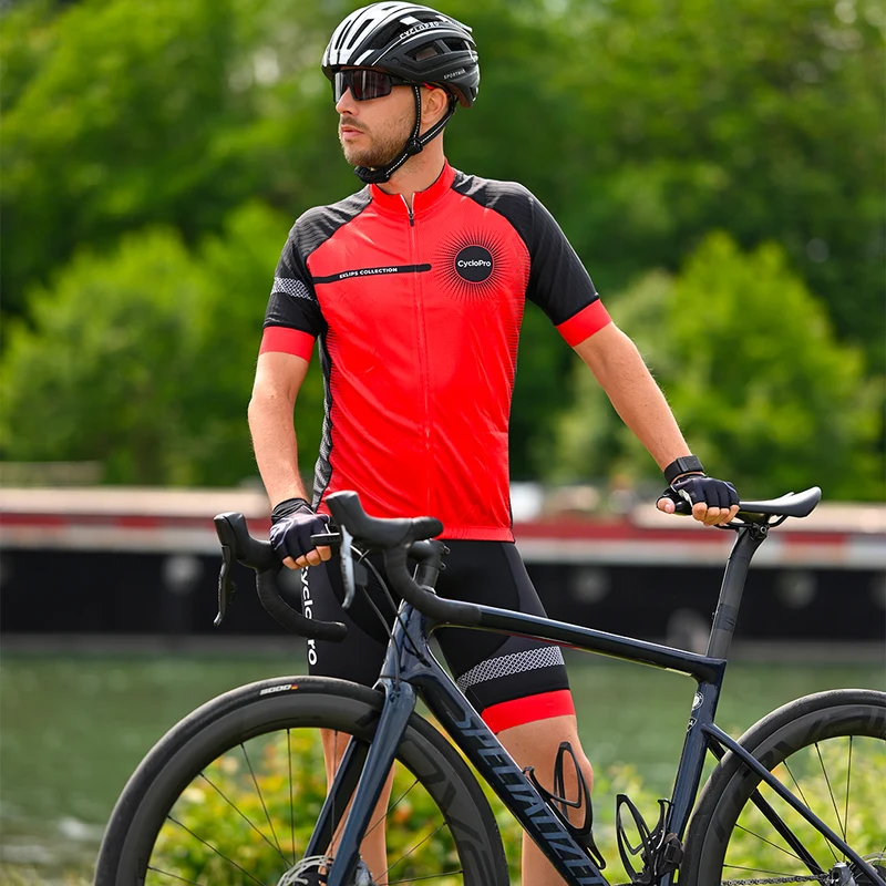 Tenue De Cyclisme Été Rouge - Collection Eklïps