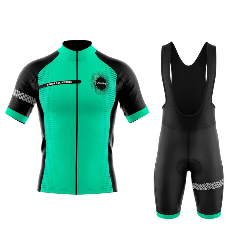 Tenue De Cyclisme Été Turquoise - Collection Eklïps