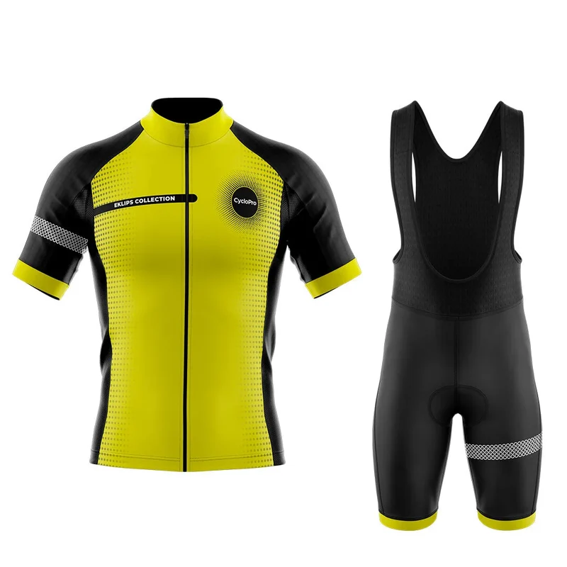 Tenue De Cyclisme Été Jaune - Collection Eklïps