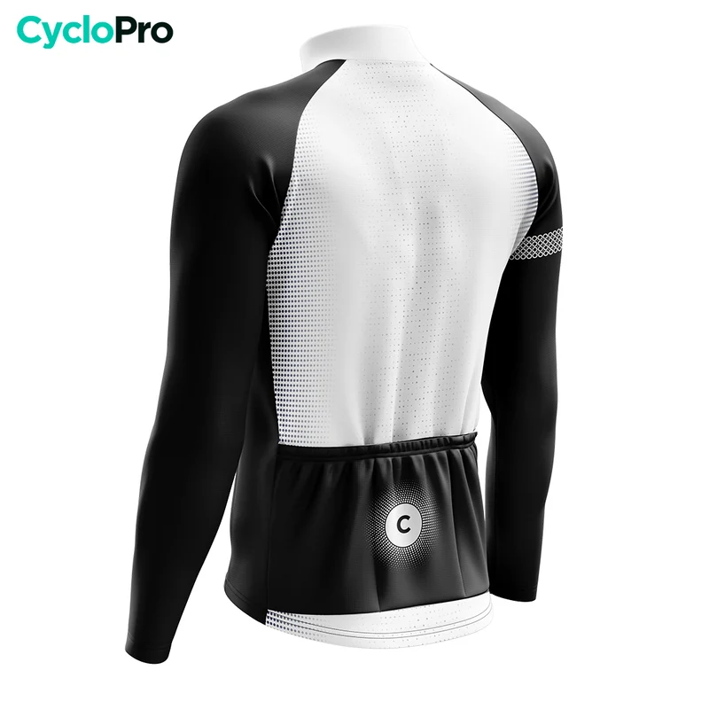 Tenue cycliste hiver Blanche - Eklïps