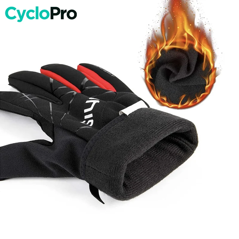 Gants vélo hiver - Hotwarm