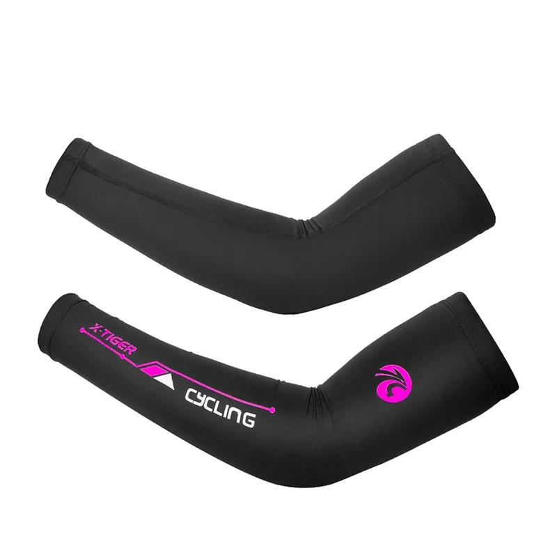 Manchettes vélo violettes - Été / Automne