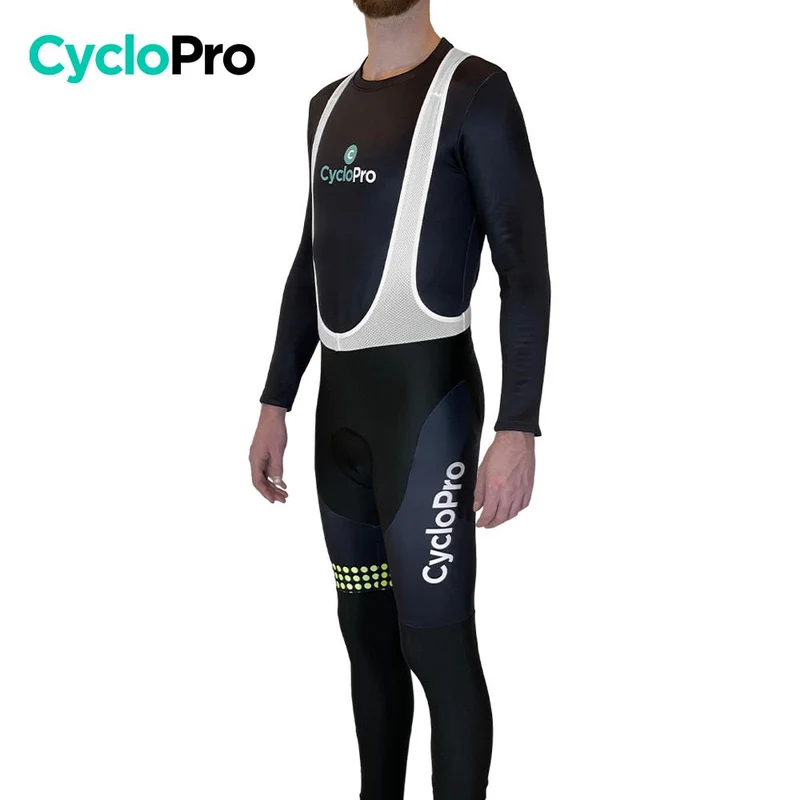COLLANT CYCLISTE JAUNE LIBERTY+ - HIVER - DESTOCKAGE
