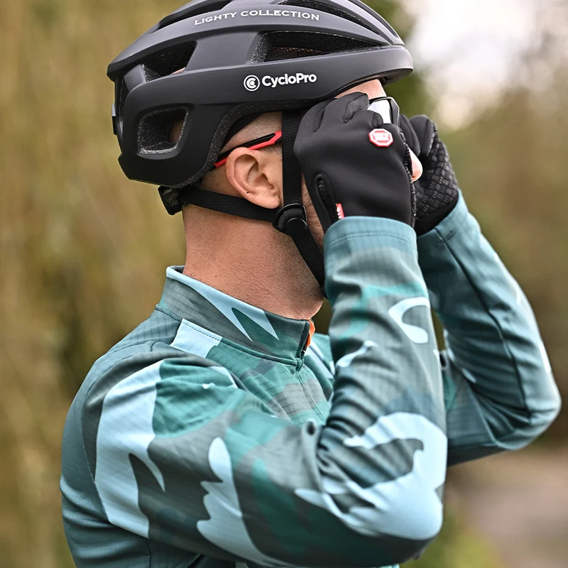 Veste Thermique de cyclisme Bleue - Commandeur