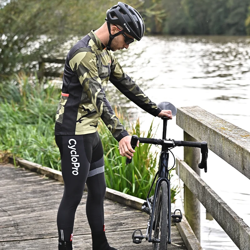 Veste Thermique de cyclisme jaune - Commandeur
