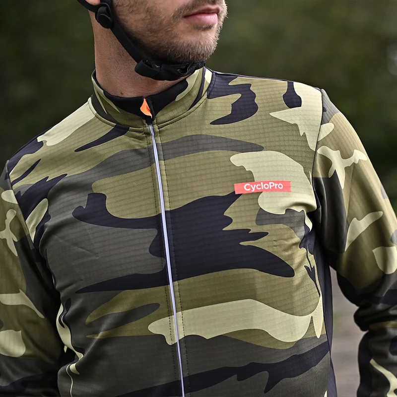 Veste Thermique de cyclisme jaune - Commandeur