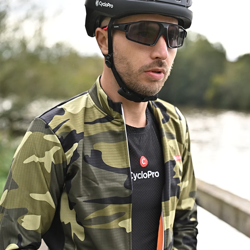 Veste Thermique de cyclisme jaune - Commandeur