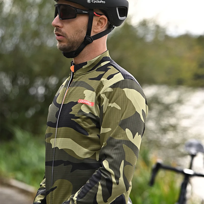 Veste Thermique de cyclisme jaune - Commandeur