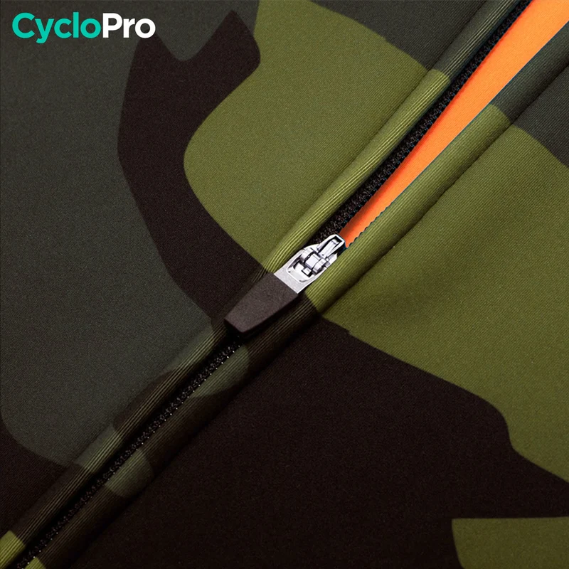 Veste Thermique de cyclisme jaune - Commandeur