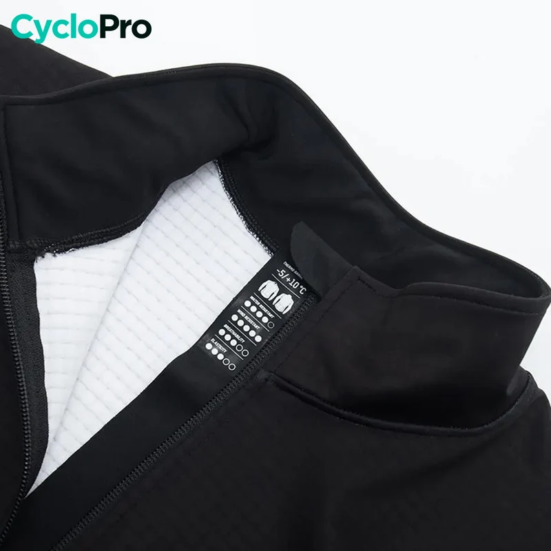 Veste Thermique de cyclisme verte - Commandeur