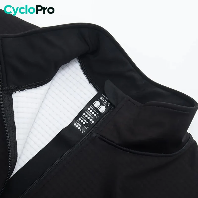 Veste Thermique de cyclisme bleue foncée - Commandeur