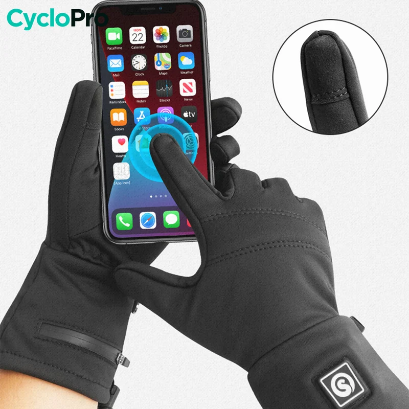 Gants Chauffants Vélo - HeatingPlus