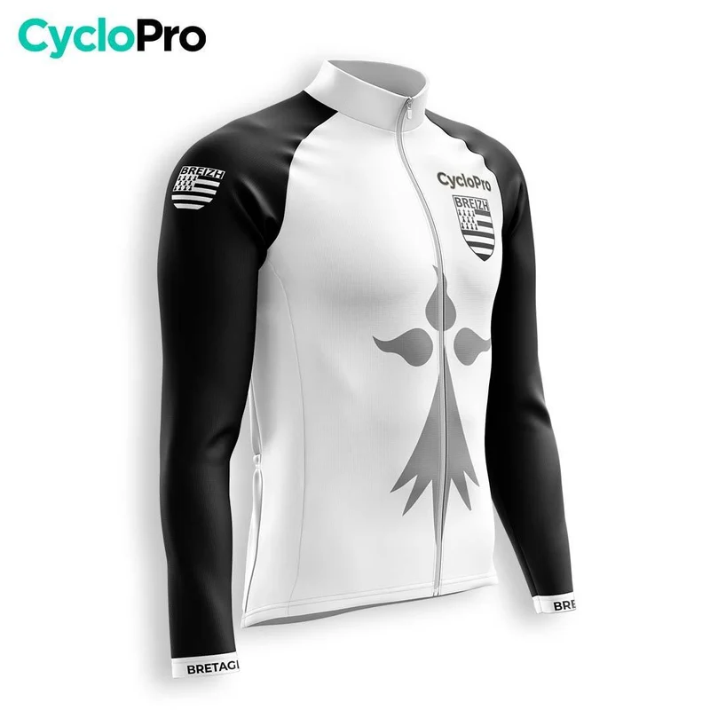 MAILLOT LONG DE CYCLISME - HIVER - BRETAGNE