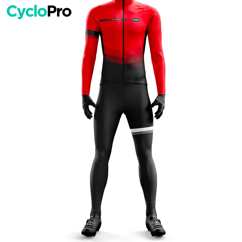 Pack Complet Hiver Rouge Agility - Tenue + Gants + Couvre-chaussures + Cagoule