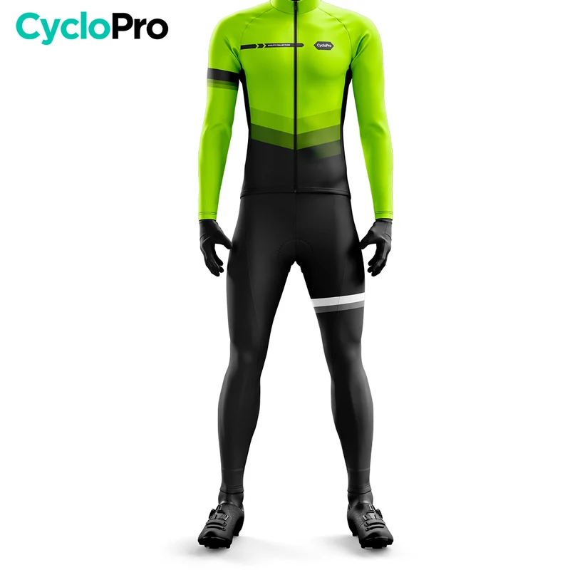 Pack Complet Hiver Jaune Agility - Tenue + Gants + Couvre-chaussures + Cagoule