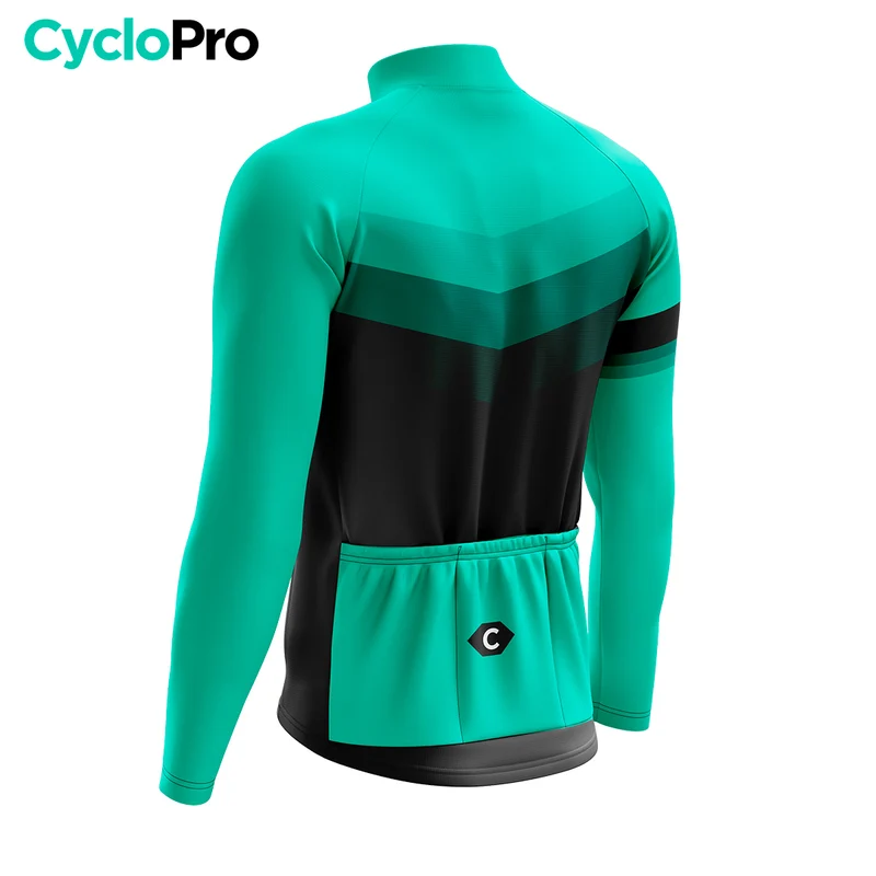 Tenue cycliste hiver Turquoise - Agility
