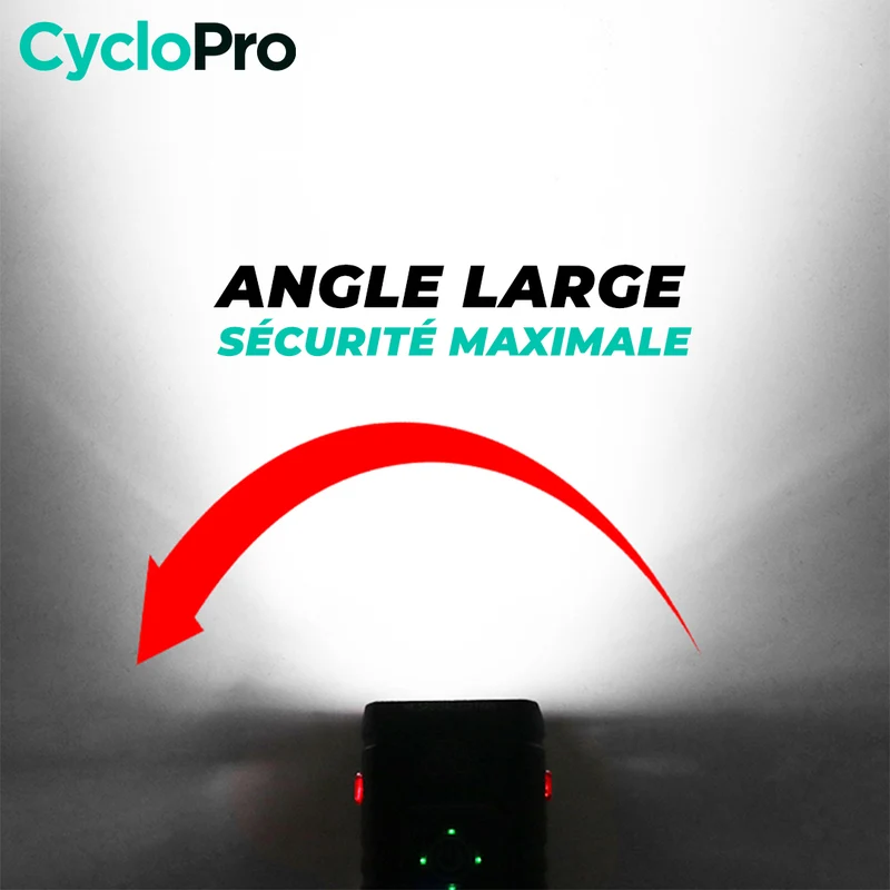 Lampe Vélo Avant Compact+ - Cycliste / VTT