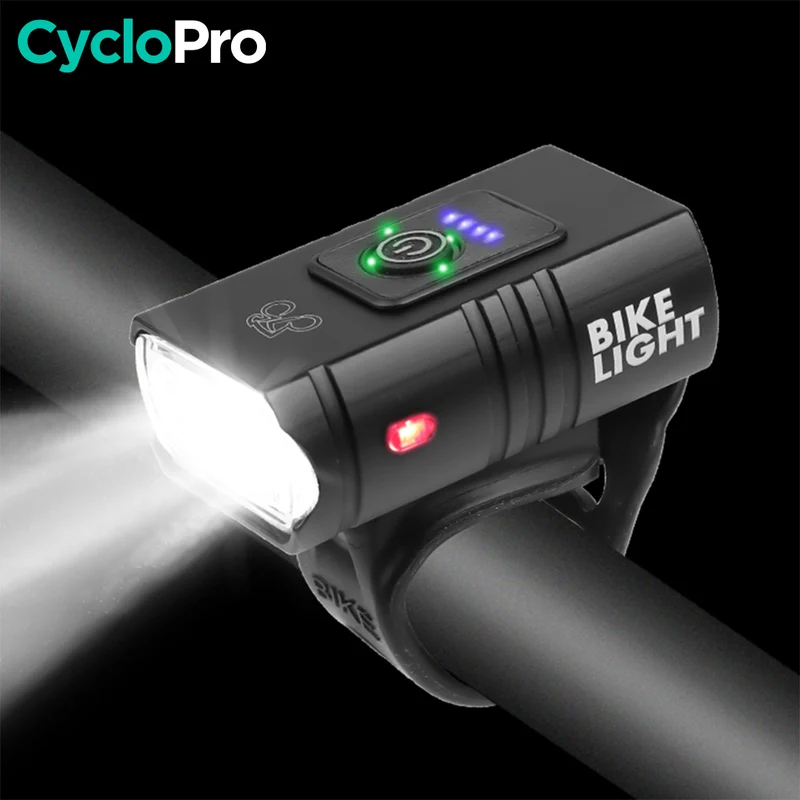 Lampe Vélo Avant Compact+ - Cycliste / VTT