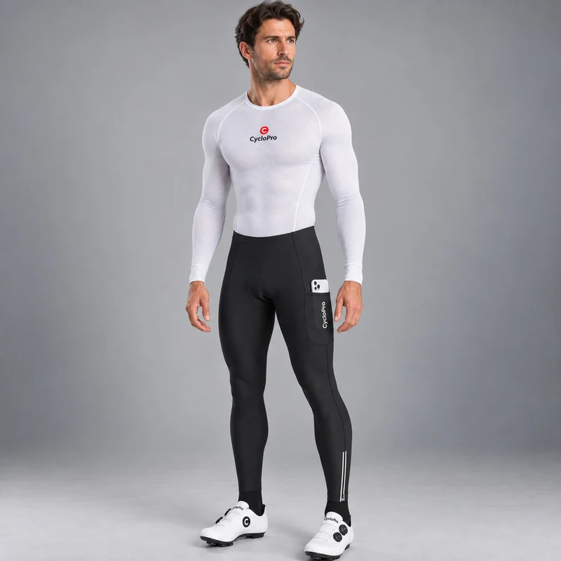 Collant Cycliste Thermique Homme - Practical+