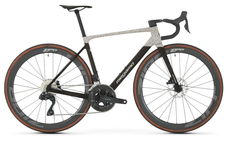 MEGAMO Vélo de route carbone Raise 15 CW 105 DI2 roues zipp