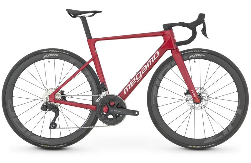 MEGAMO Vélo de route PULSE 15 105 DI2 roues carbone