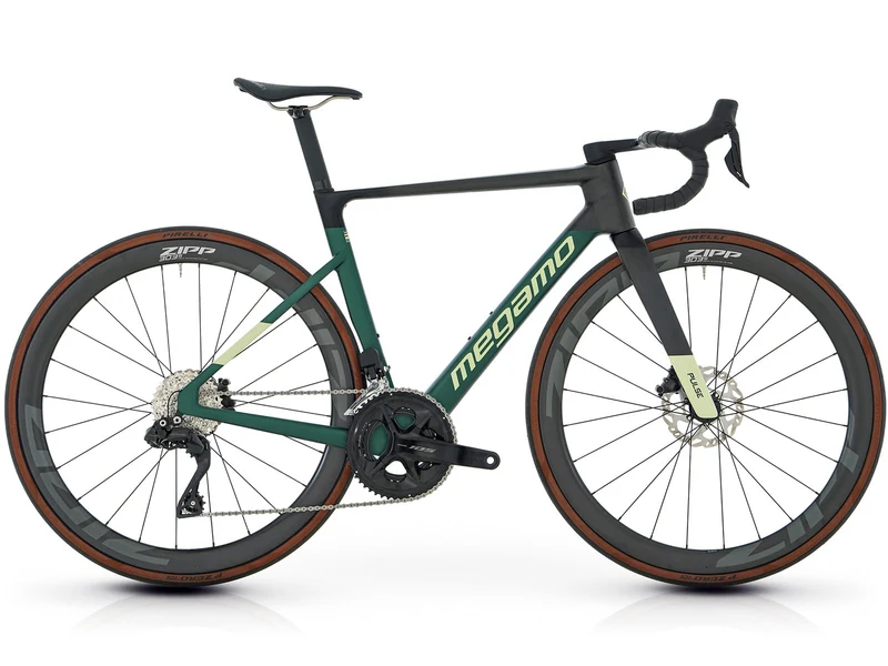 MEGAMO Vélo de route PULSE 15 105 DI2 roues carbone