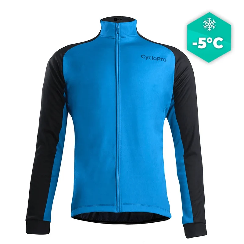 Veste Thermique Cyclisme Bleue - Thermika