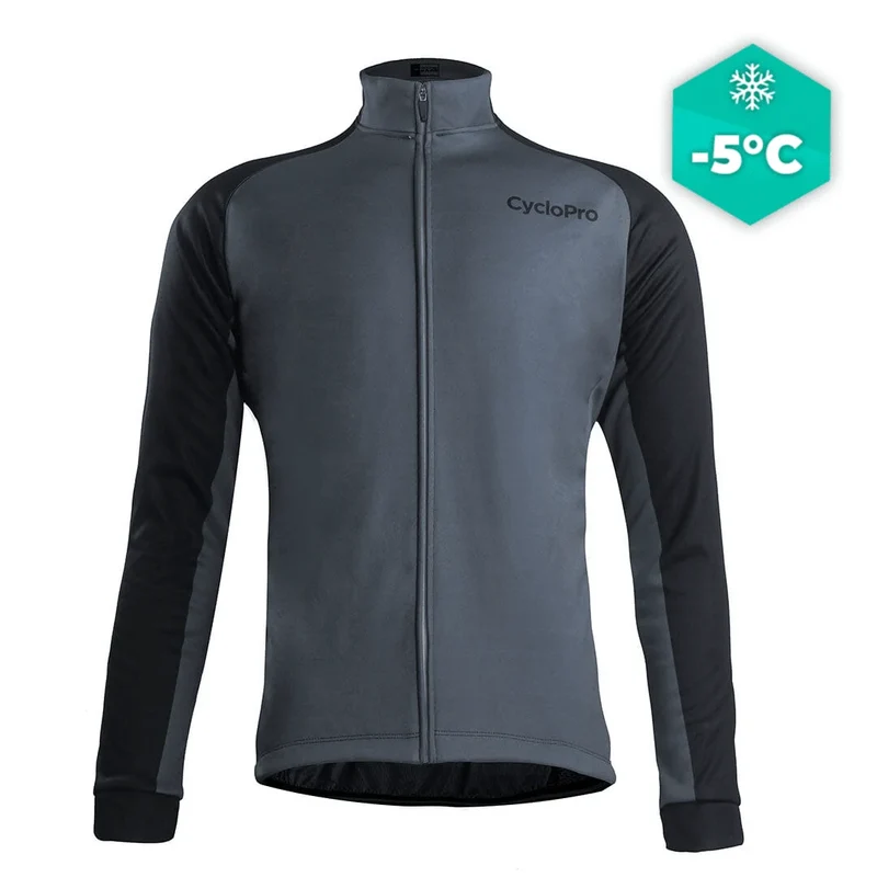 Veste Thermique Cyclisme Grise - Thermika