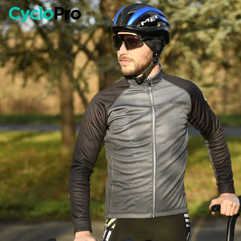 Veste Thermique Cyclisme Grise - Thermika