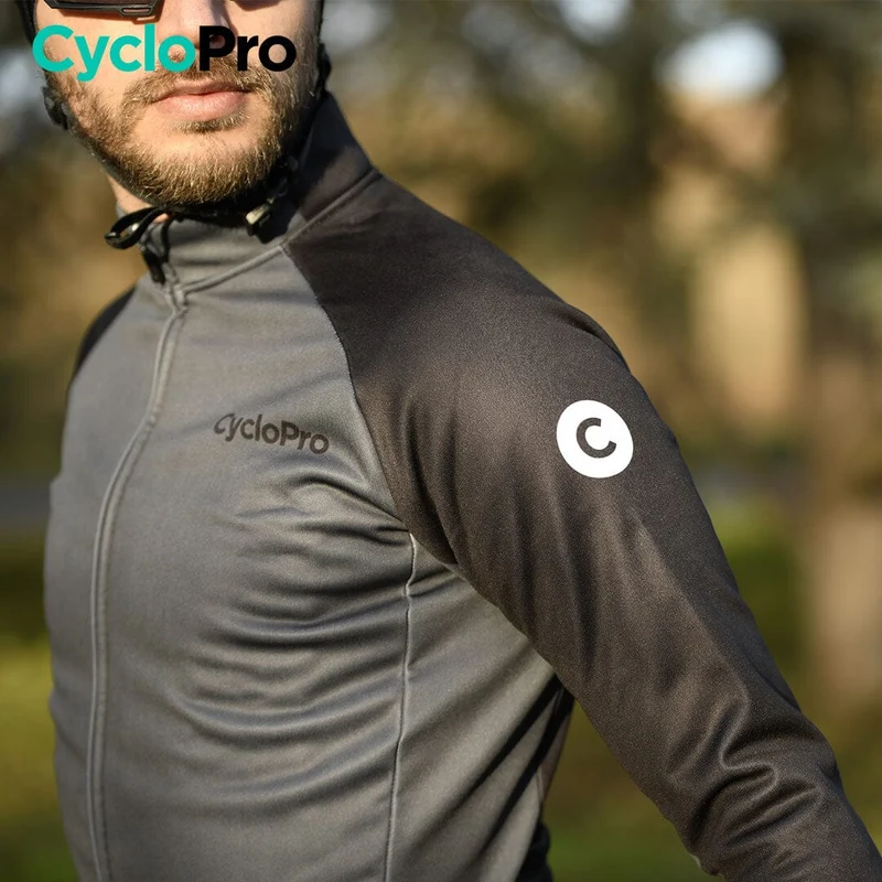 Veste Thermique Cyclisme Grise - Thermika