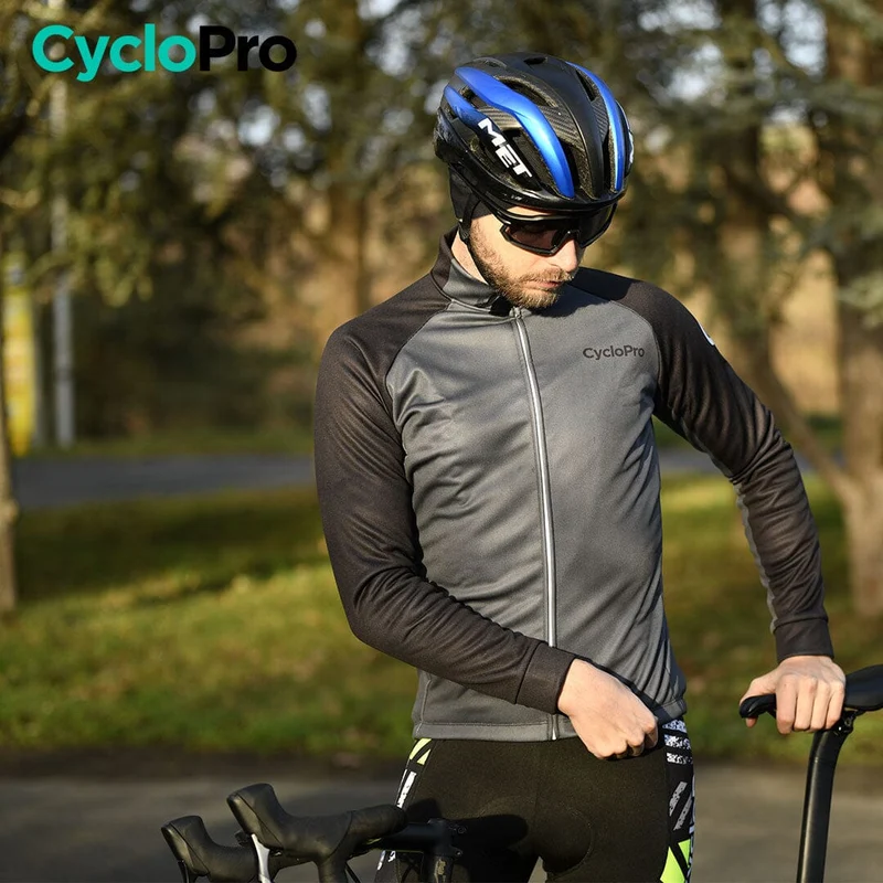 Veste Thermique Cyclisme Grise - Thermika
