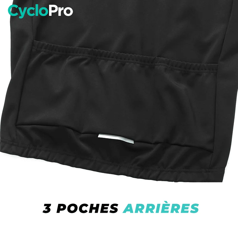 Veste Thermique Cyclisme Noire - Mountain+