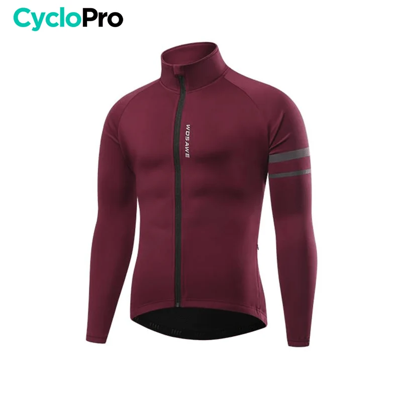 Veste Thermique Cyclisme Rouge - Mountain+