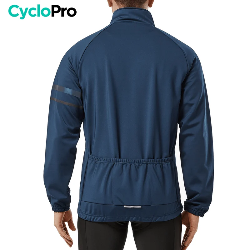 Veste Thermique Cyclisme Bleue - Mountain+