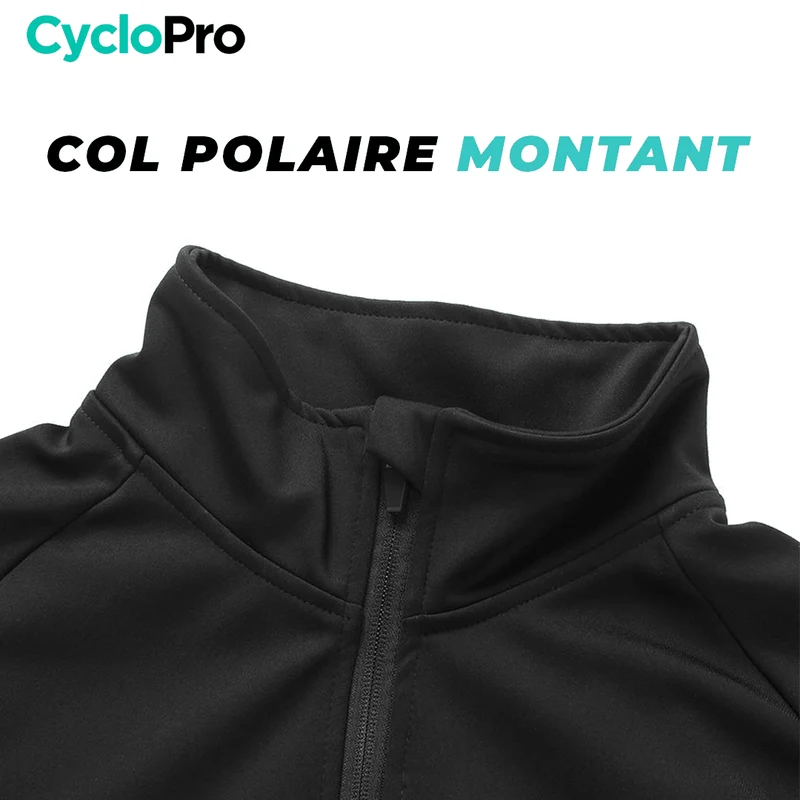 Veste Thermique Cyclisme Bleue - Mountain+