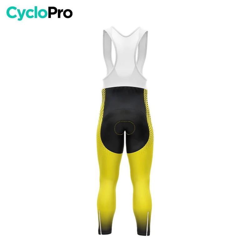 TENUE CYCLISTE AUTOMNE HOMME JAUNE - DIMENSION+