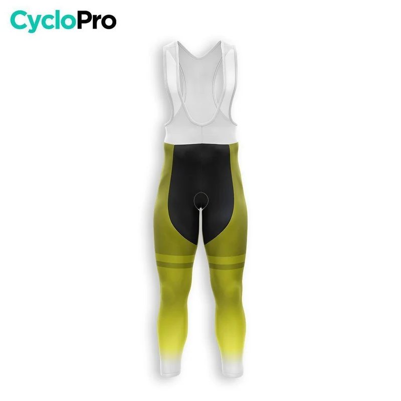 TENUE CYCLISTE AUTOMNE HOMME JAUNE - TRACE+
