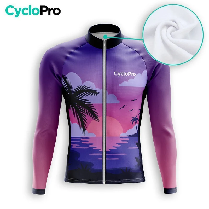 MAILLOT LONG DE CYCLISME AUTOMNE - RELAX+