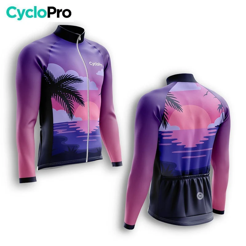 MAILLOT LONG DE CYCLISME AUTOMNE - RELAX+