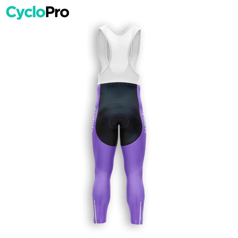 COLLANT CYCLISTE AUTOMNE HOMME VIOLET - SPEED+
